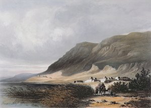 El-Mejdel (Magdala) vyryl Jean Jacottet (1806-c.1843);
