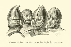 Helmy z konce 11. a počátku 12. století od Dutch School