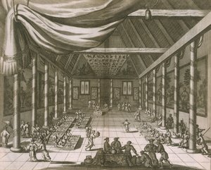 Císařský palác, Peking, 1670 od Dutch School