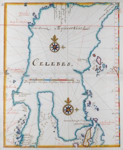 Ostrov Celebes. od Dutch School