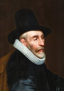 Portrét gentlemana, údajně sira Roberta Catesbyho od Dutch School