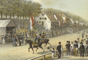 Klusácký závod o Zlatý bič, Leeuwarden, 24. července 1830 od Dutch School
