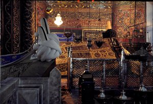 Pohled na mauzoleum Mevlana (Celaleddin Rumi)