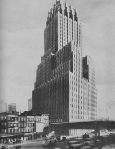 Divy starověkého Babylonu překonány v moderním New Yorku, c1935 od ENA
