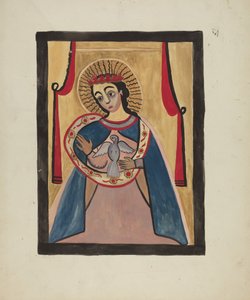 Retabla Ducha svatého, c. 1936. od E. Boyd