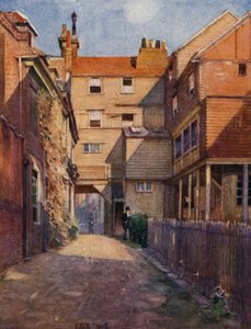 Eton: The Old Christopher Yard (barevné lito)