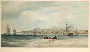 Pohled na Dundee z řeky od E. Duncan