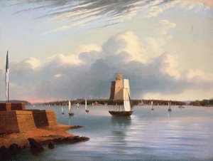 Baltimore Harbour, 1852 od E. G. Coates