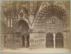 West Door, Bourges od E. Quetier
