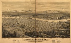 Portland, Oregon. od E. S. Glover