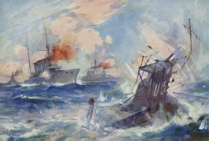 Potopení německé ponorky U-15 HMS Birmingham