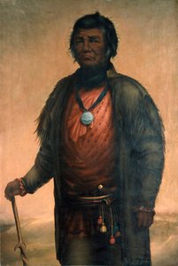 Portrét Shabbona, náčelníka Potawatomi, 1859