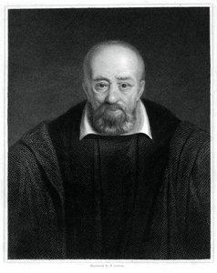 George Buchanan , skotský historik a humanistický učenec, 1833. od E. Scriven