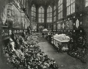 Pohřeb H.R.H. Vévoda z Clarence, leden 1892, c1897