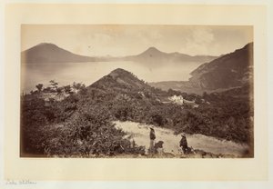 Jezero Amatitlán, Guatemala od Eadweard Muybridge