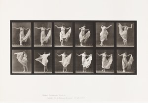 Talíř 187. Tanec od Eadweard Muybridge