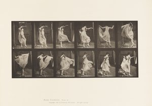 Talíř 188. Tanec (efektní) od Eadweard Muybridge