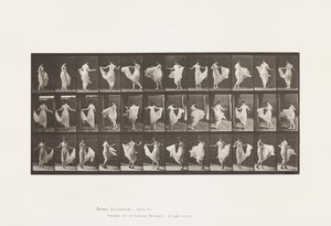 Talíř 192. Tanec (efektní) od Eadweard Muybridge
