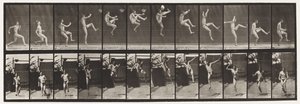 Talíř 366. Běh, zatáhni a kopni od Eadweard Muybridge
