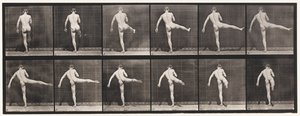 Deska 369. První baletní akce od Eadweard Muybridge