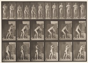 Talíř 395. Otáčení klikou od Eadweard Muybridge
