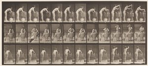 Talíř 432. Praní prádla ve vaně od Eadweard Muybridge