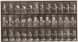 Talíř 435. Žehlení prádla od Eadweard Muybridge