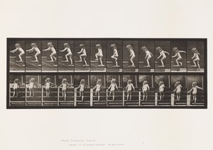 Talíř 473. Dítě, Chůze nahoru od Eadweard Muybridge