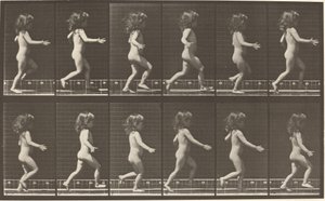 Číslo desky 469. Dítě běží od Eadweard Muybridge