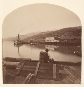 Sausalito z mola N.P.C.R.R., pohled k jihu