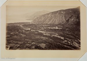 Údolí Panagachel, Guatemala od Eadweard Muybridge