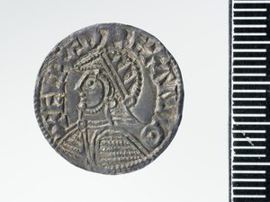 Penny of Æthelred II, londýnská mincovna, 978 (stříbrná) (líc 3706819) od Ealdgar Ealdgar