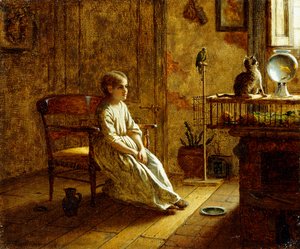 Dětský zvěřinec od Eastman Johnson