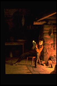 Lincolnovo chlapectví od Eastman Johnson