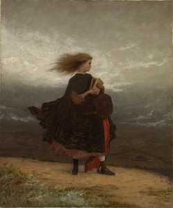 Dívka, kterou jsem nechal za mnou, ca. 1872. od Eastman Johnson