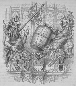 Gog a Magog se sudem, 1840