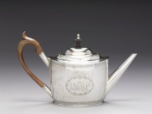 Čajová konvice, 1790-1810 od Ebenezer Moulton