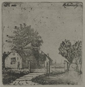 Pohled na Hekendorp Hekendorp (název na objektu) od Eberhard Cornelis Rahms