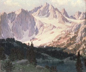 Jezero v High Sierra (ropa) od Edgar Alwin Payne