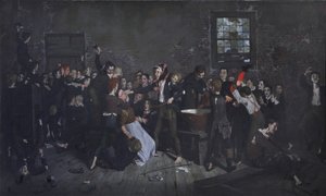 Dotheboys Hall Breaks Up Forever, 1862-1922 od Edgar Bundy