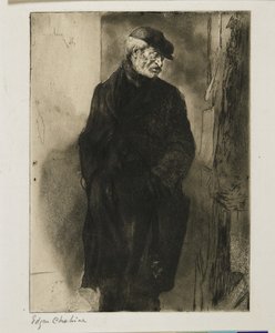 Žebrák od Edgar Chahine