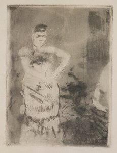 Zpěvák od Edgar Degas