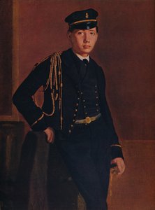 Achille de Gas v uniformě kadeta, 1856-1857 od Edgar Degas