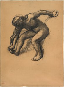 Po koupeli od Edgar Degas