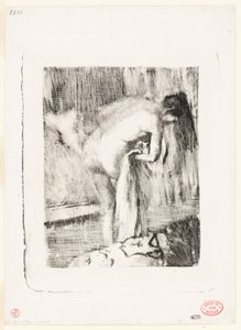 Po koupeli II od Edgar Degas