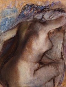 Po koupeli se žena suší od Edgar Degas