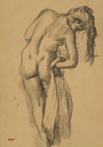Po koupeli, cca 1891-92 od Edgar Degas