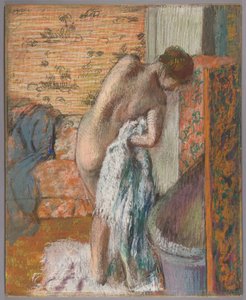 Apres le bain od Edgar Degas