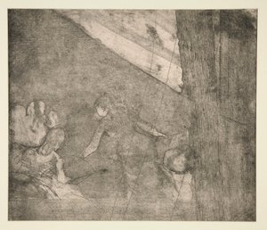 U velvyslanců od Edgar Degas