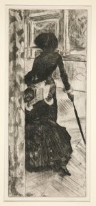 V Louvru: Malování (Mary Cassatt) od Edgar Degas